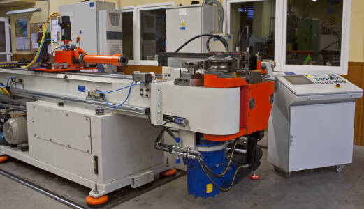 Giętarka typu Arena - widok z przodu Giętarka typu Arena - widok z przodu