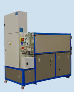 Stanowisko do testowania przewodów Live Tester - widok z tyłu Stanowisko do testowania przewodów Live Tester - widok z tyłu